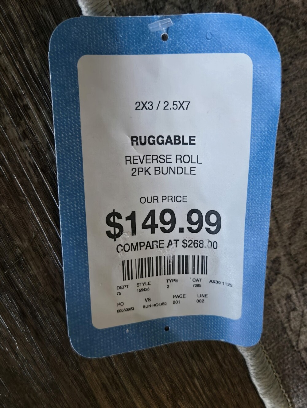 (Set Of 2) Ruggable Washable Area Rug Ans Runner - Picture 7 of 15
